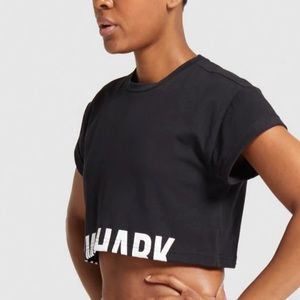 Gymshark FRACTION CROP TOP